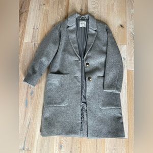 madewell grey coat